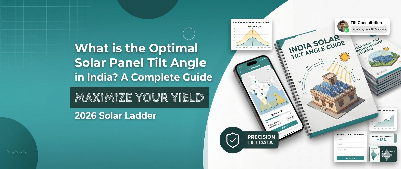What is the Optimal Solar Panel Tilt Angle in India? A Complete Guide