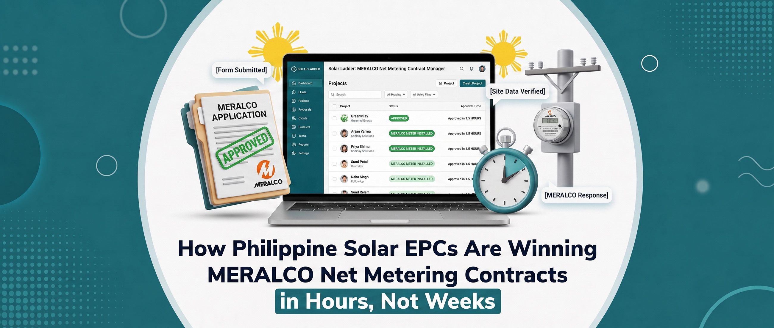 How Philippine Solar EPCs Are Winning MERALCO Net Metering Contracts in Hours, Not Weeks