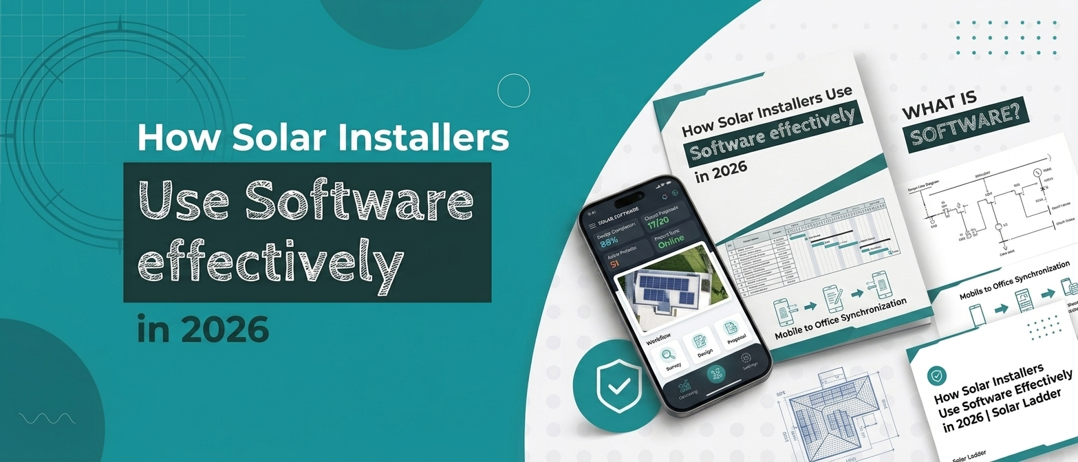 How Solar Installers Use Software Effectively in 2026