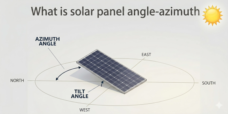 What is a Solar Panel Angle Azimuth?