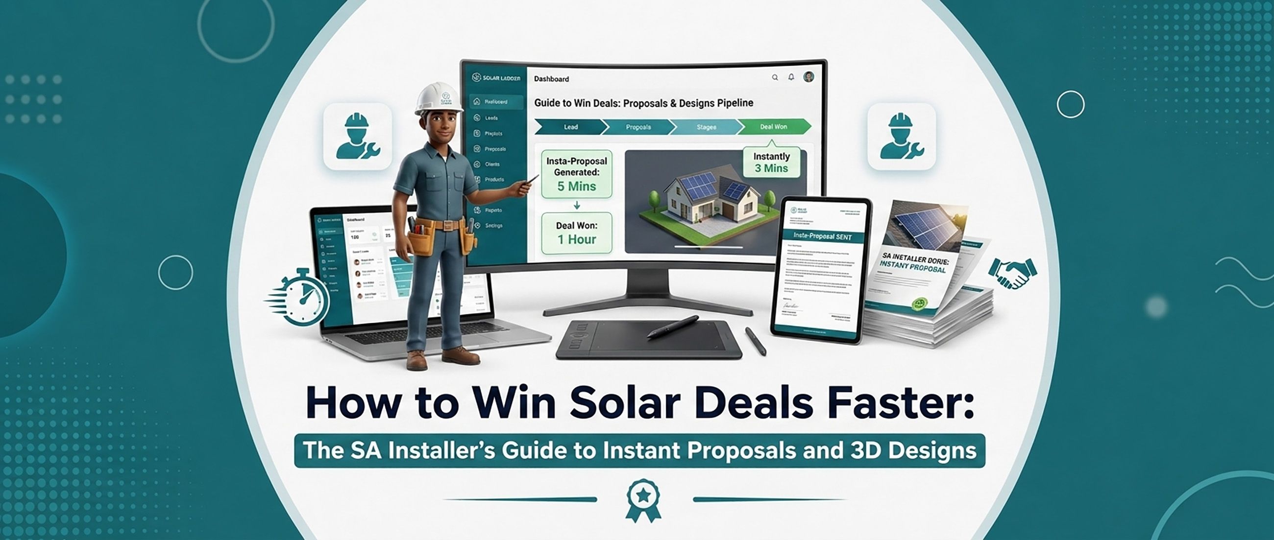 How to Win Solar Deals Faster: The SA Installer's Guide to Instant Proposals and 3D Designs