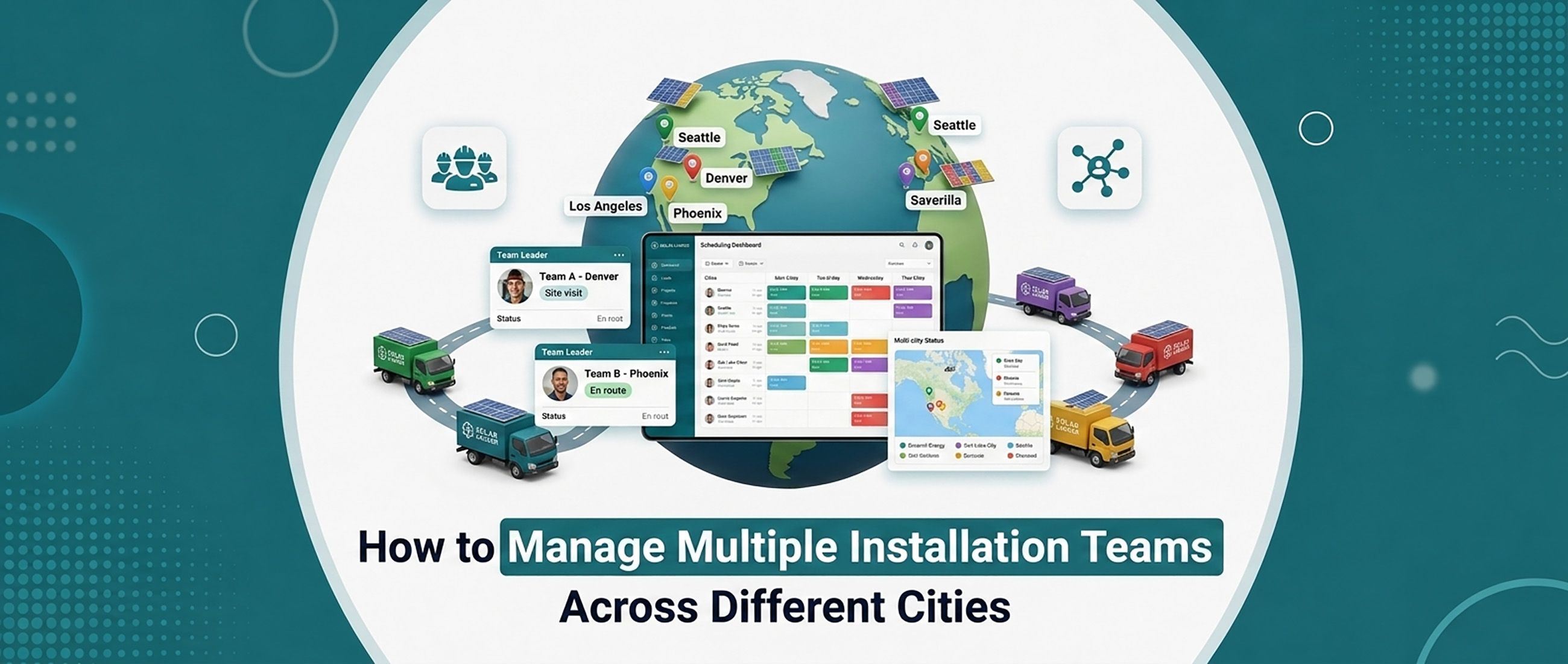How to Manage Multiple Installation Teams Across Different Cities