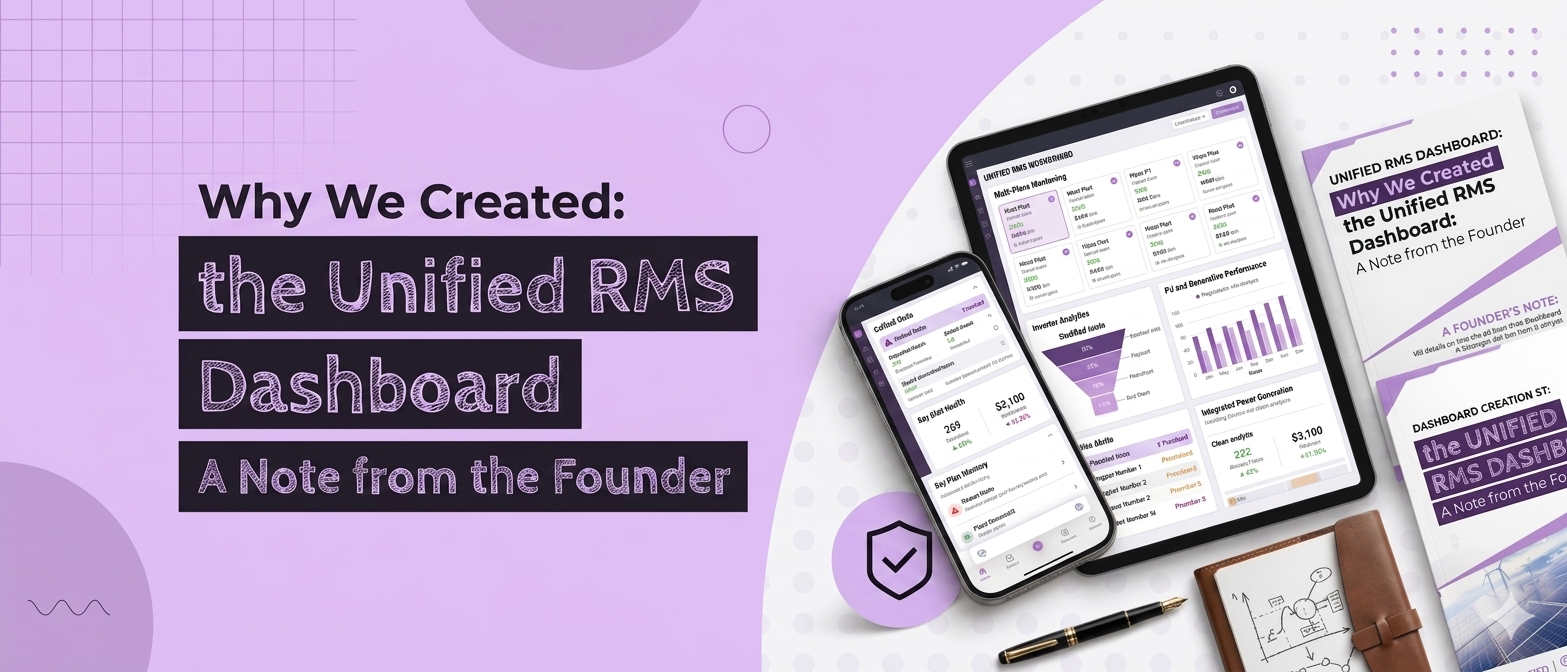 Why We Created the Unified RMS Dashboard: A Note from the Founder