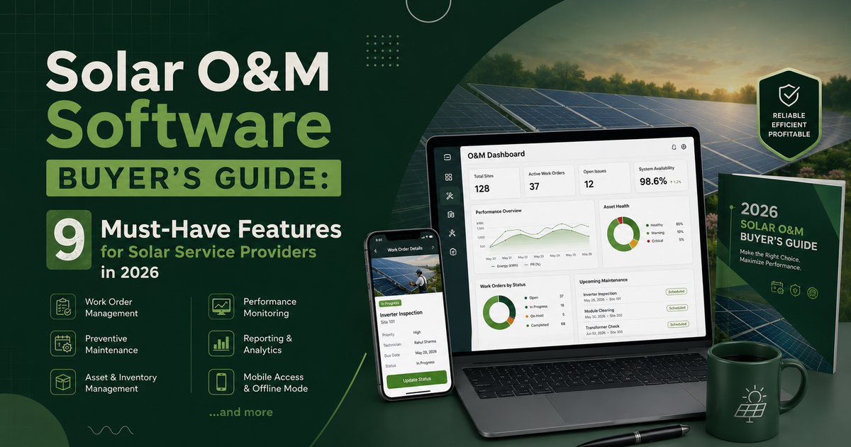 Solar O&M Software Buyer's Guide: 9 Features for 2026 | Solar Ladder