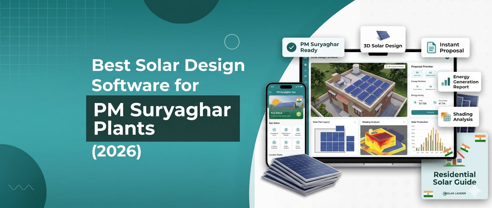 Best Solar Design Software for PM Suryaghar Plants