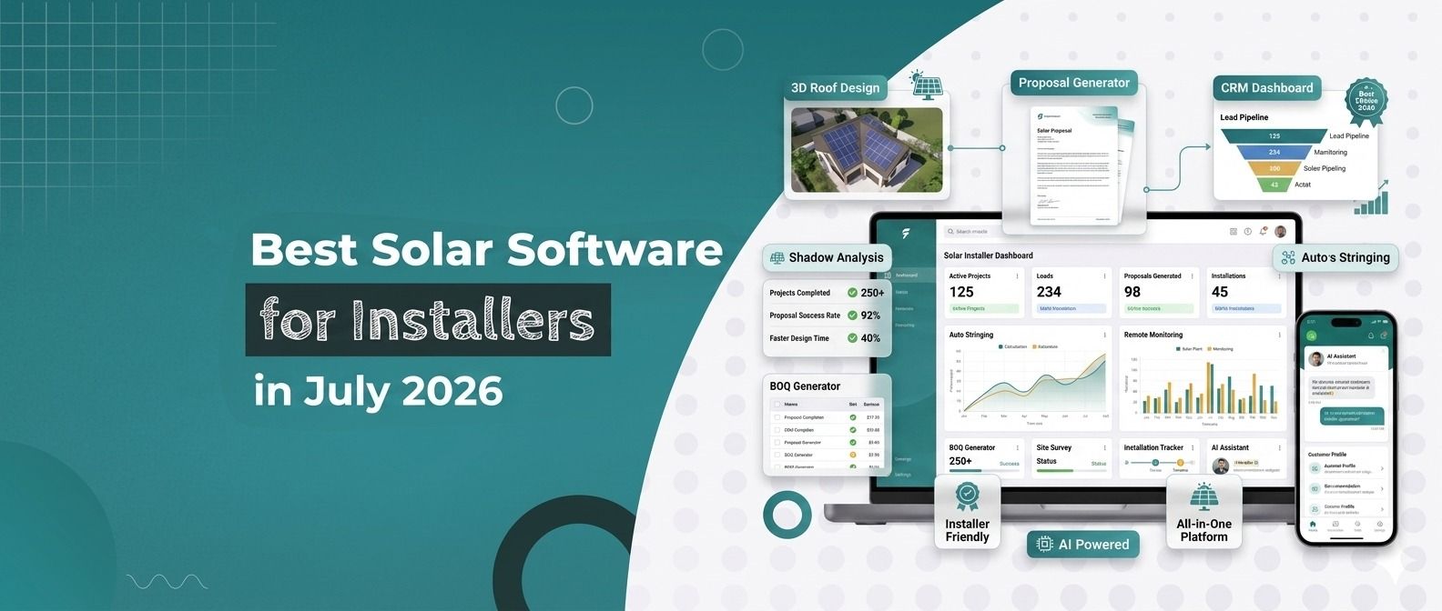 Best Solar Software for Installers in July 2026