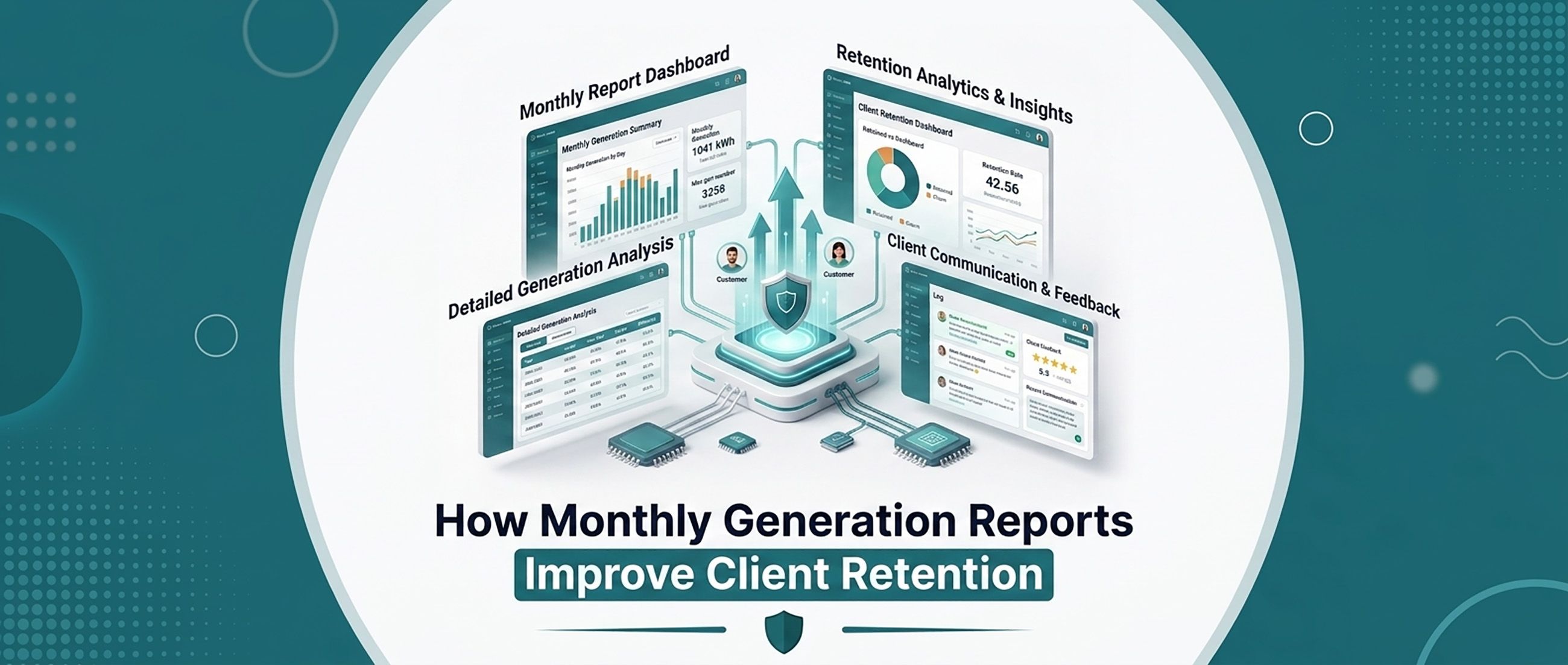 How Monthly Generation Reports Improve Client Retention