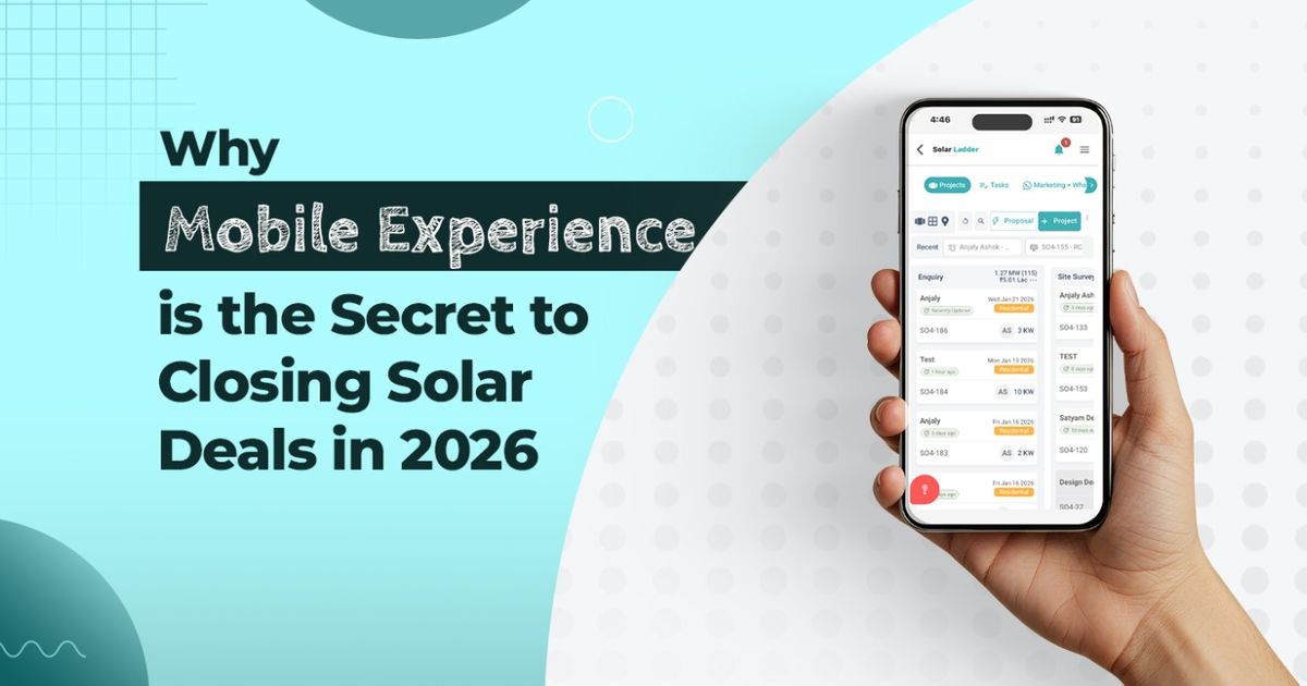 Mobile Solar Sales Strategy: Why It Wins in 2026 | Solar Ladder