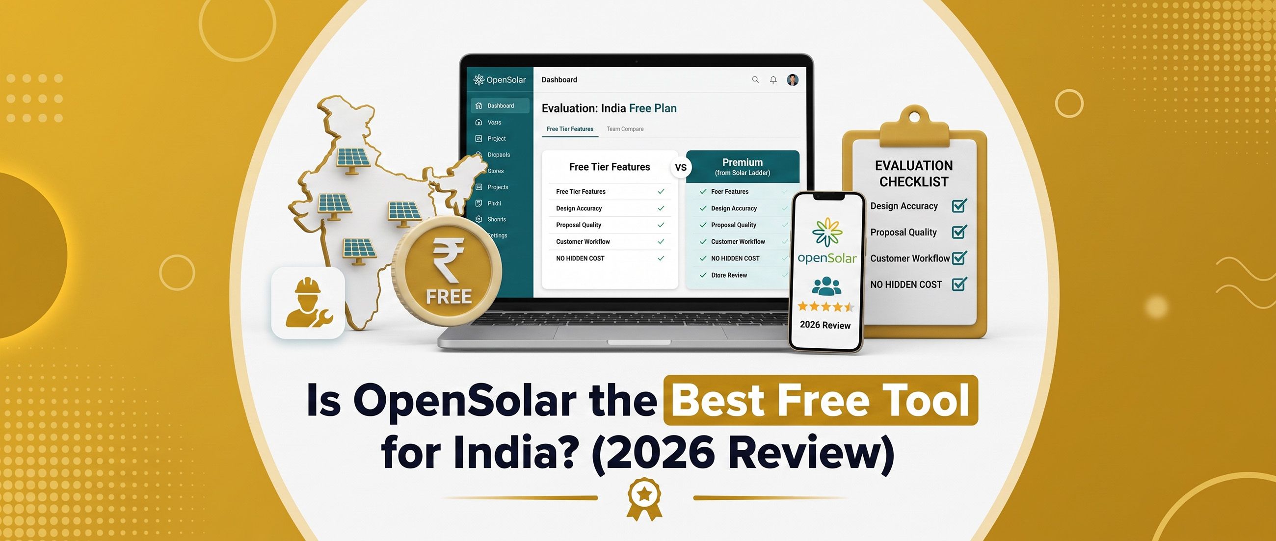 Is OpenSolar the Best Free Tool for India? (2026 Review)