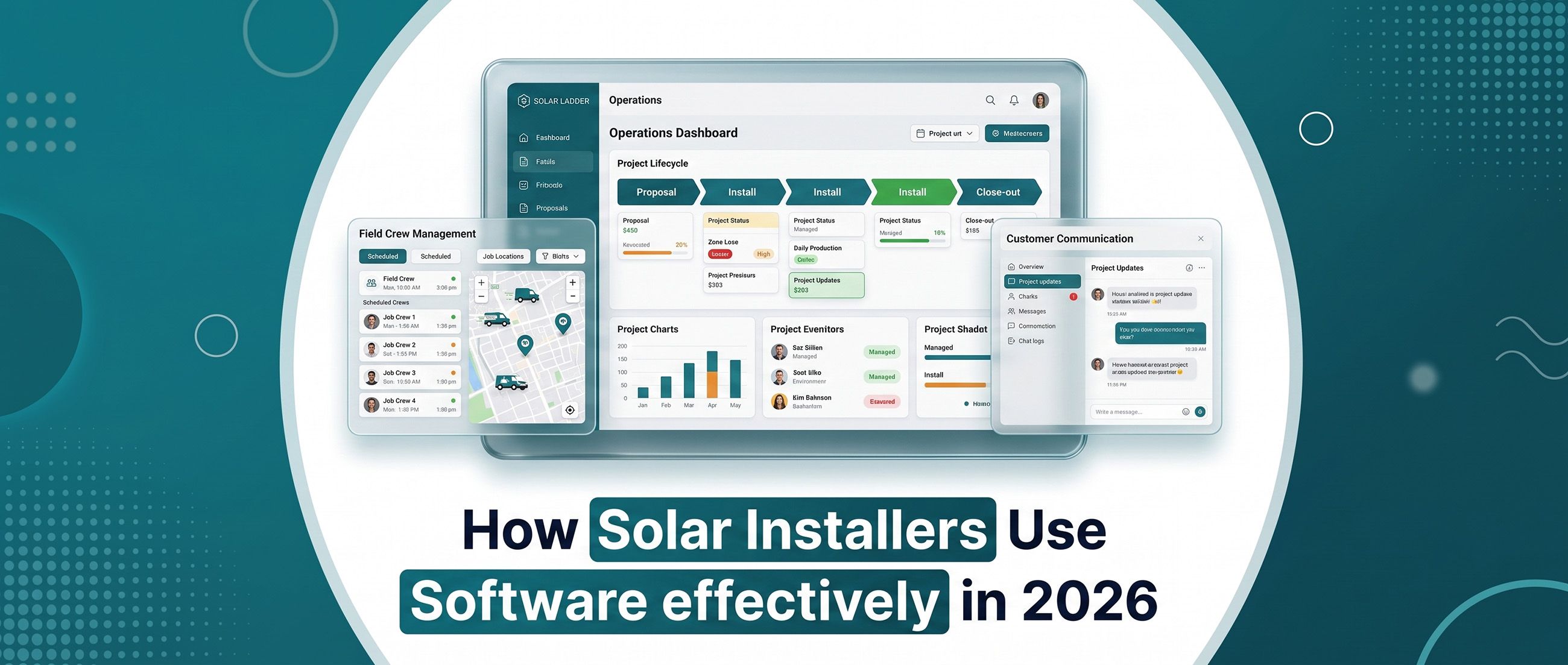 How Solar Installers Use Software Effectively in 2026