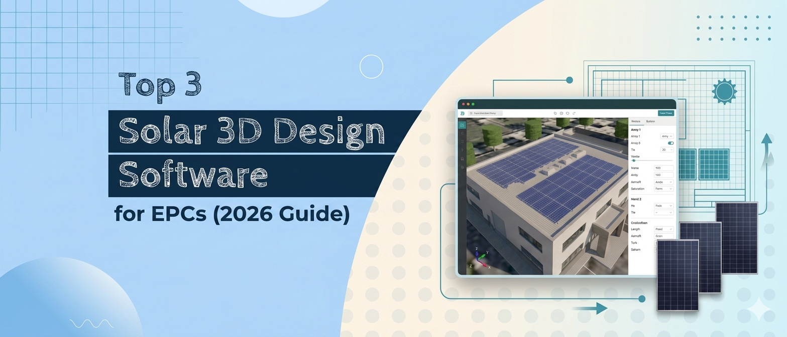 Top 3 Solar 3D Design Software for EPCs (2026 Guide)