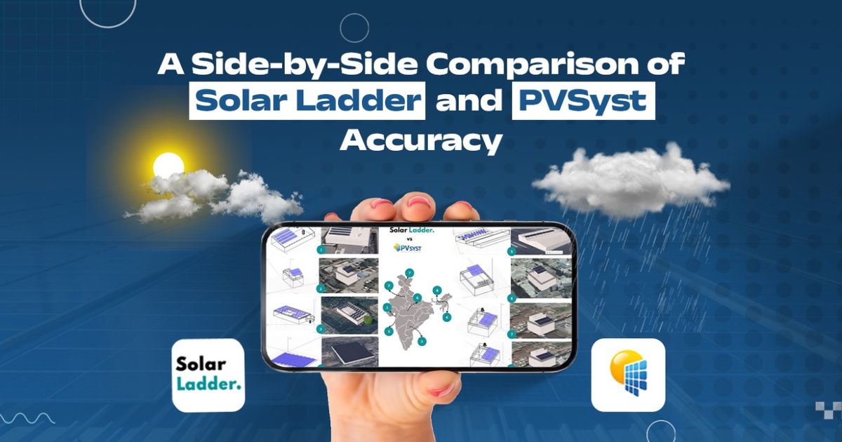 Solar Panel Ladder Algorithm Equation A Side-by-Side Comparison of SolarLadder and PVSyst Accuracy | Solar Ladder