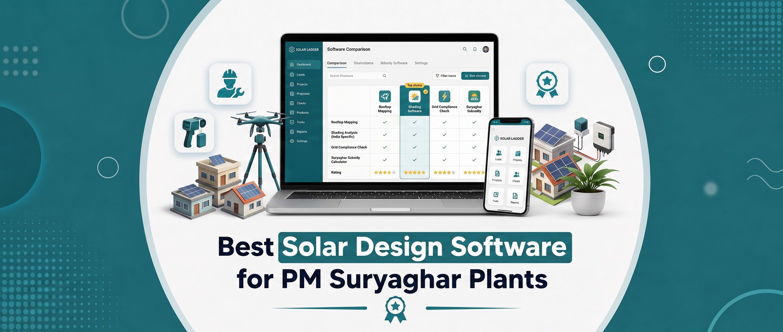 Best Solar Design Software for PM Suryaghar Plants