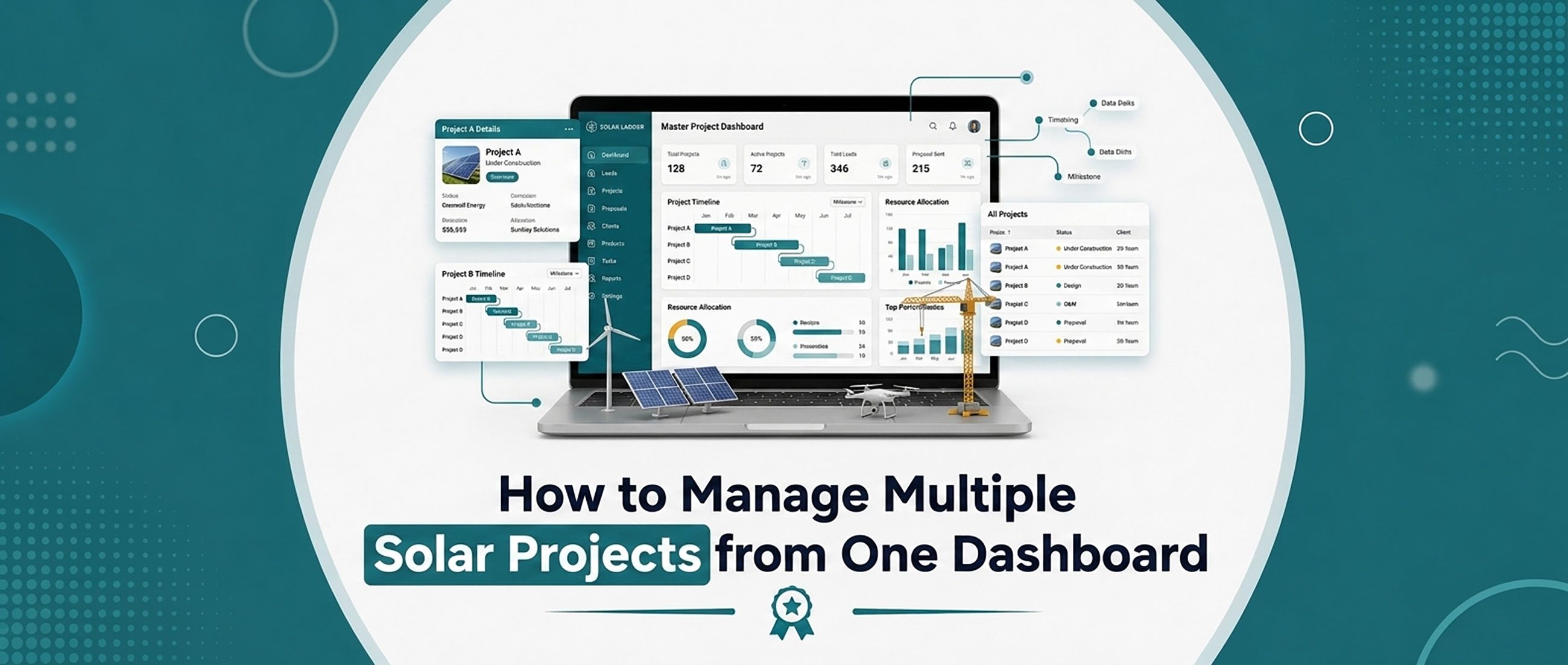 How to Manage Multiple Solar Projects from One Dashboard