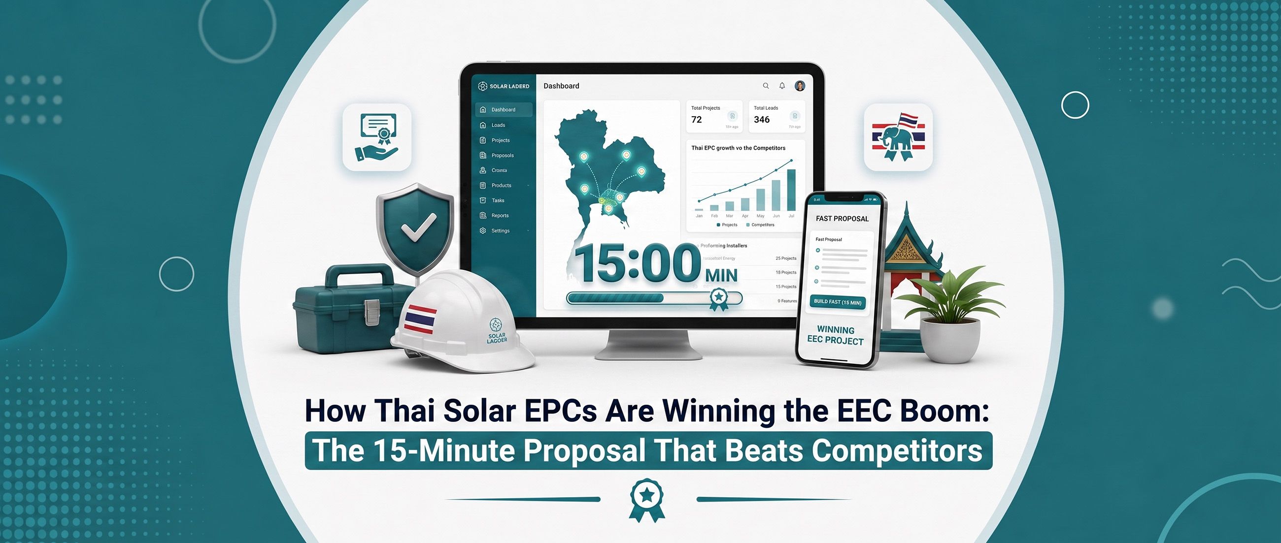 How Thai Solar EPCs Are Winning the EEC Boom: The 15-Minute Proposal That Beats Competitors