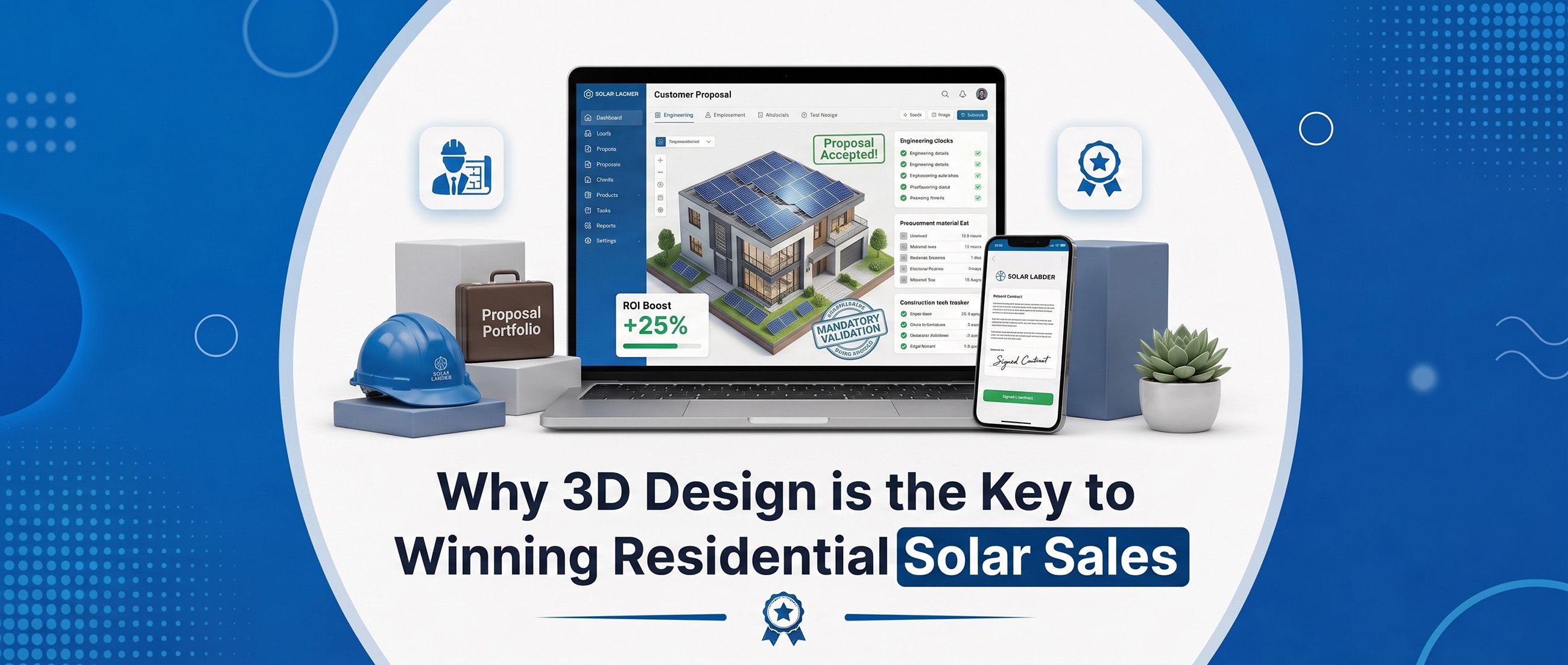 Why 3D Design is the Key to Winning Residential Solar Sales