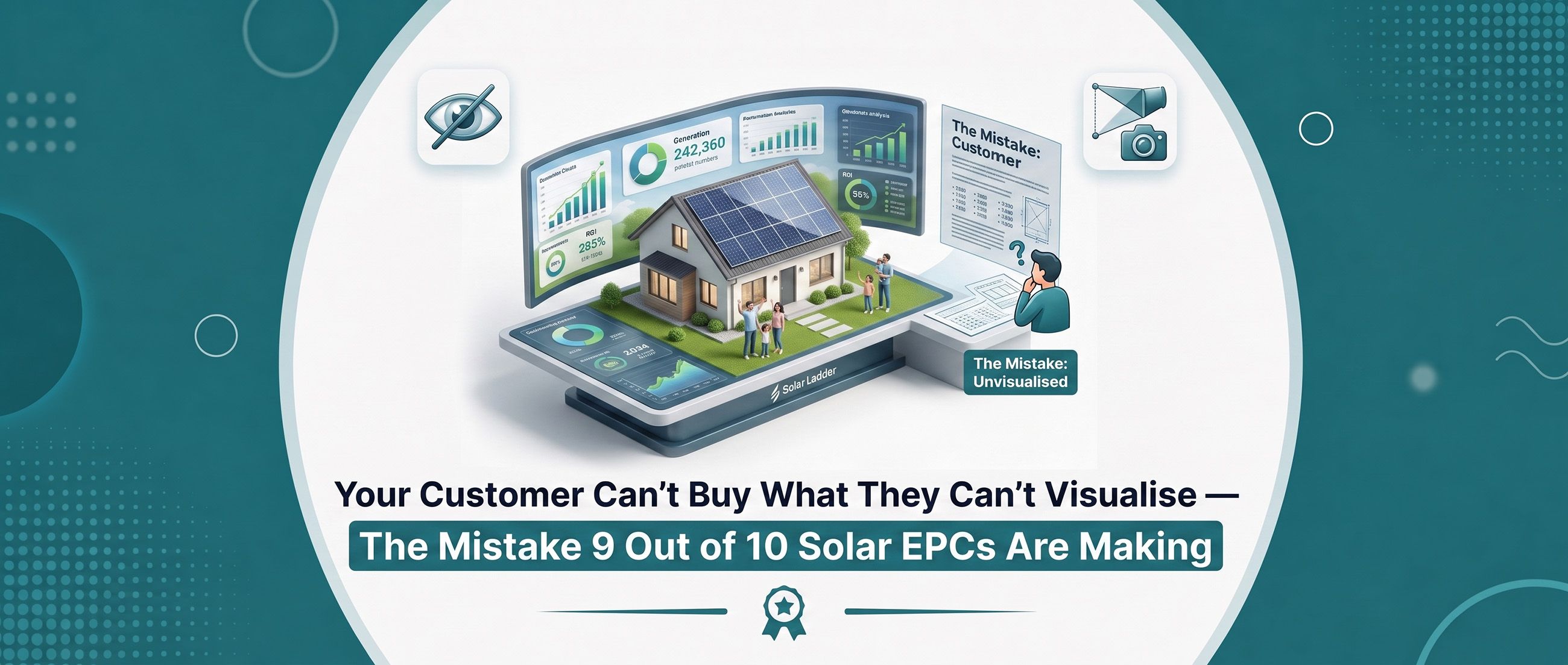Your Customer Can't Buy What They Can't Visualise — The Mistake 9 Out of 10 Solar EPCs Are Making