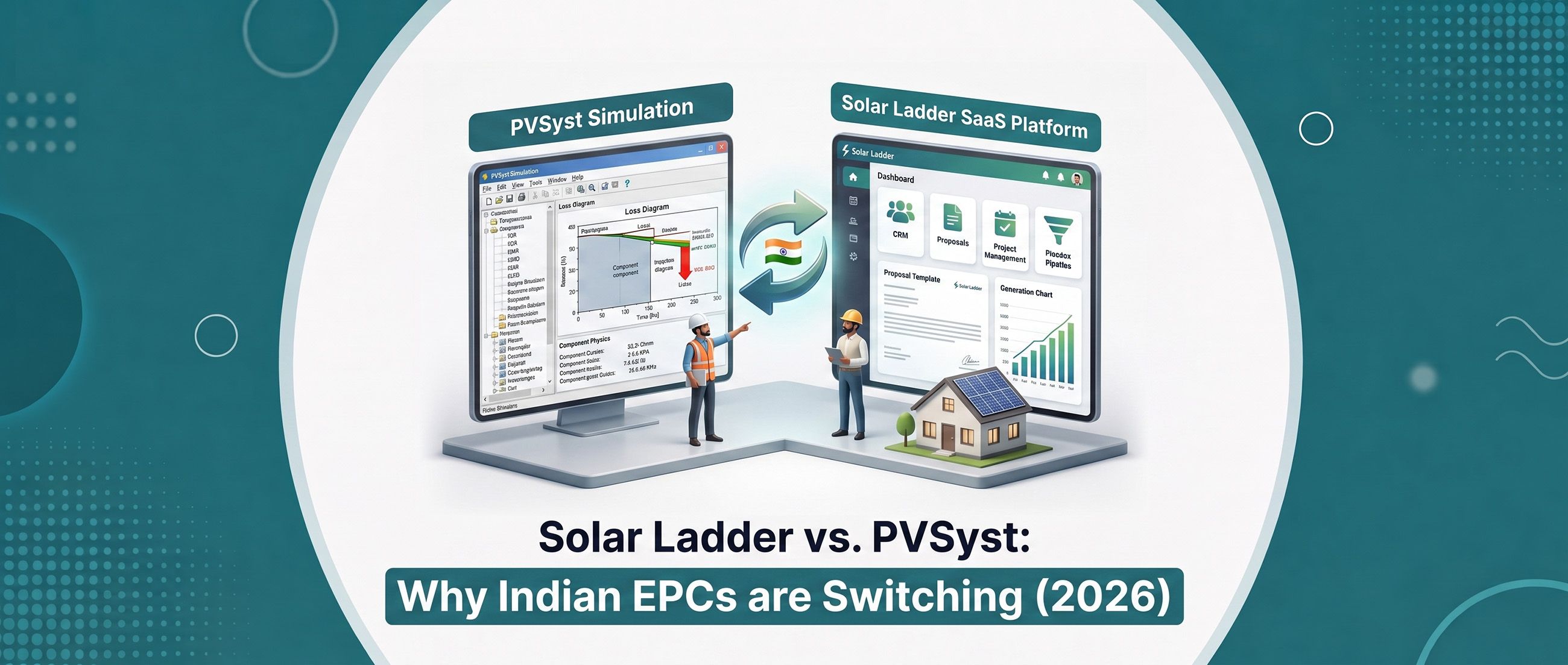 Solar Ladder vs. PVSyst: Why Indian EPCs are Switching (2026)