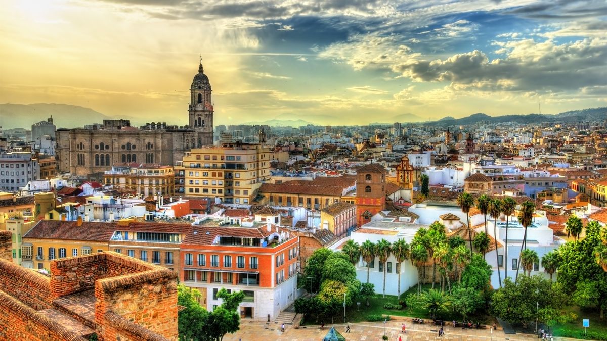 Málaga — an hour away