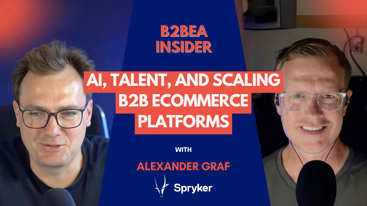 AI, Talent, and Scaling B2B eCommerce Platforms with Alexander Graf | Spryker