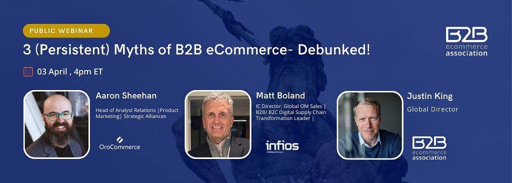 5 Takeaways from the “3 Myths of B2B eCommerce” Webinar