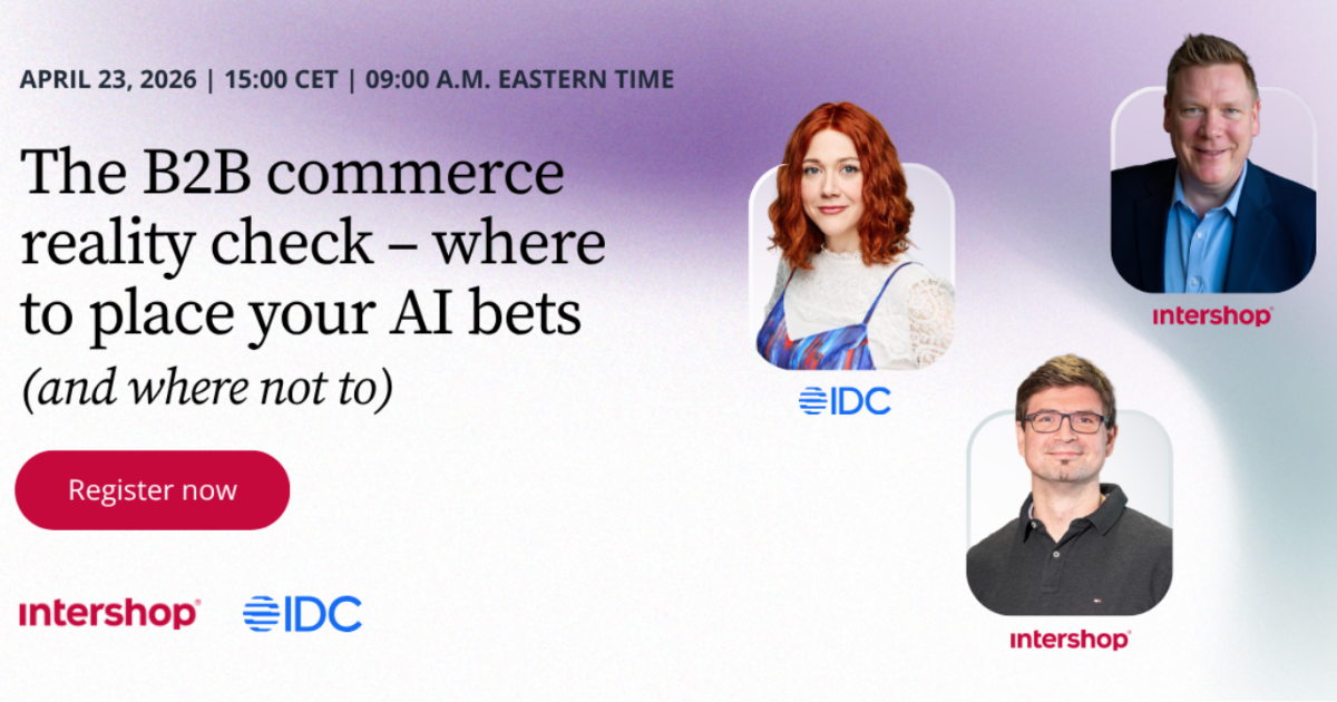 The B2B commerce reality check – With IDC's Heather Hershey