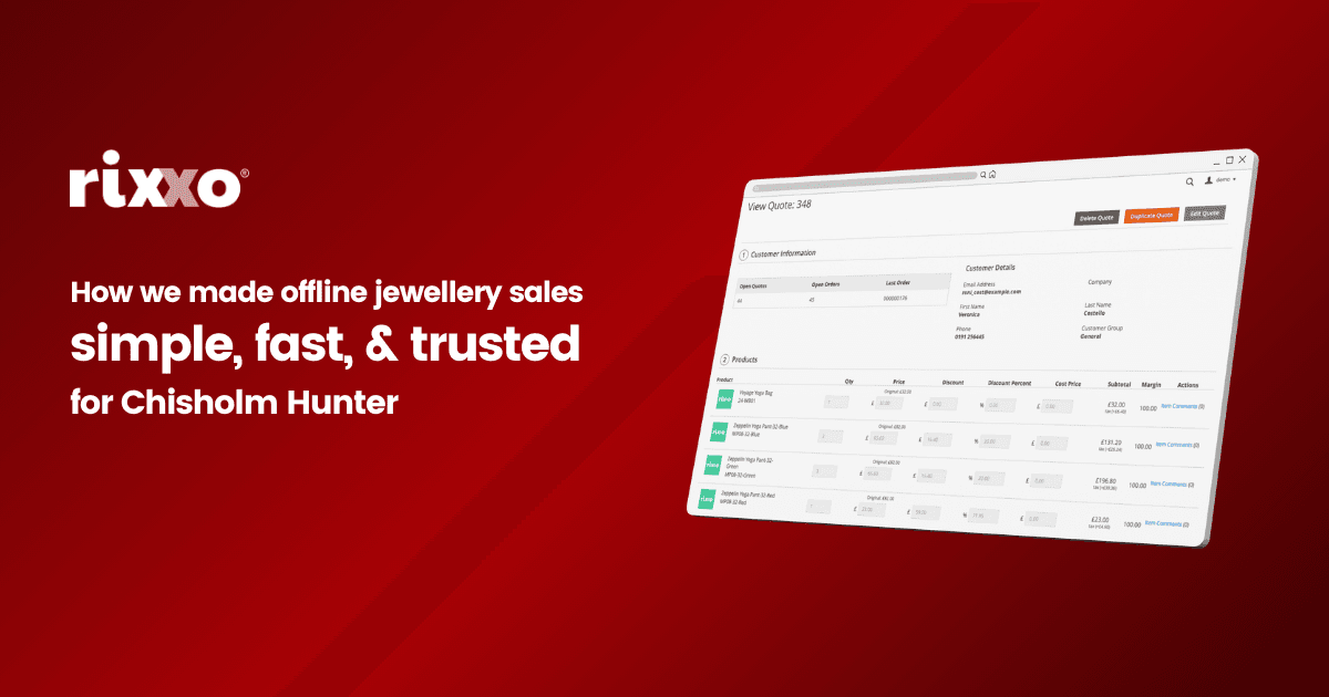 Case Study | Offline jewellery sales made simple, fast, & trusted for Chisholm Hunter