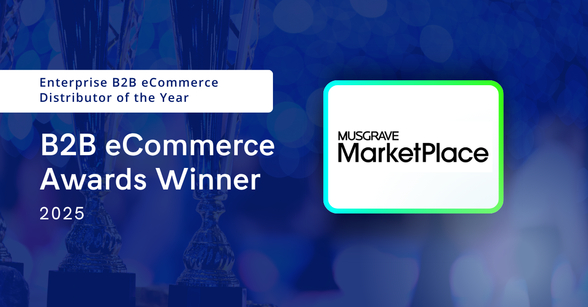 Musgrave MarketPlace Named Enterprise B2B eCommerce Distributor of the Year at the 2025 B2B eCommerce Awards
