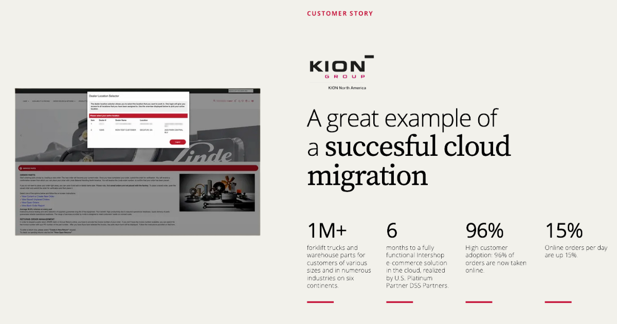 Case Study | KION North America redefines productivity in B2B