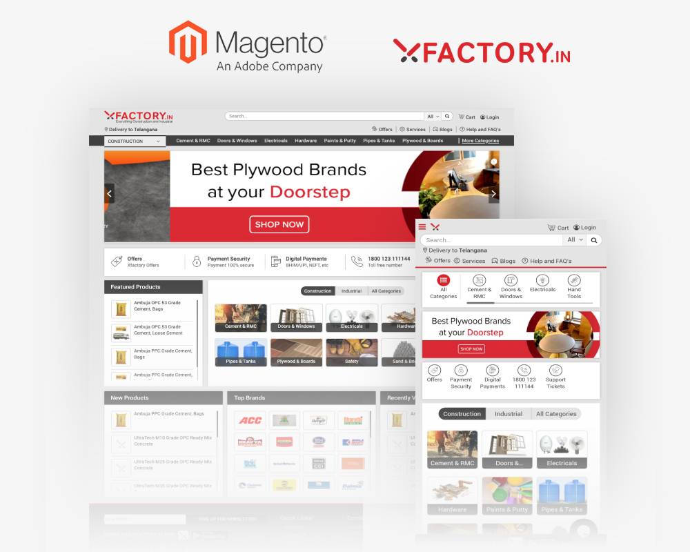 Case Study | How XFACTORY Built a B2B Sales Webstore from the Ground Up