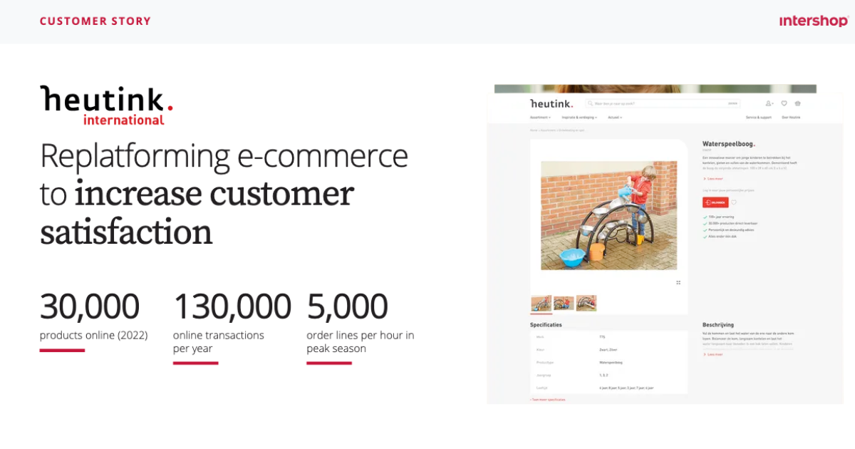 Case Study | Heutink migrates to a new commerce platform to offer a personalized customer portal.