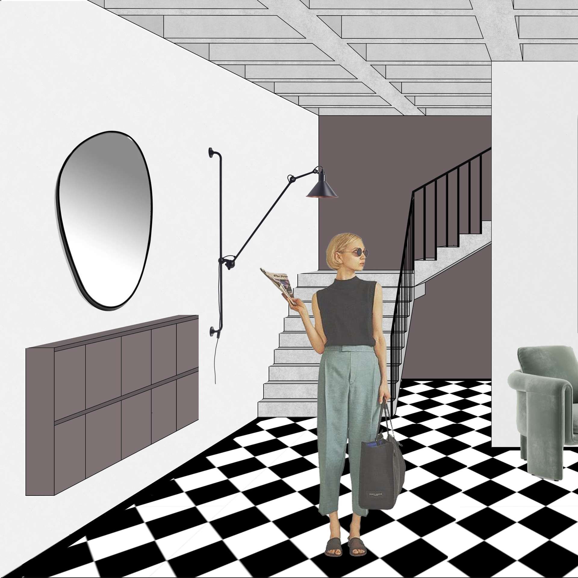 Entrance area design