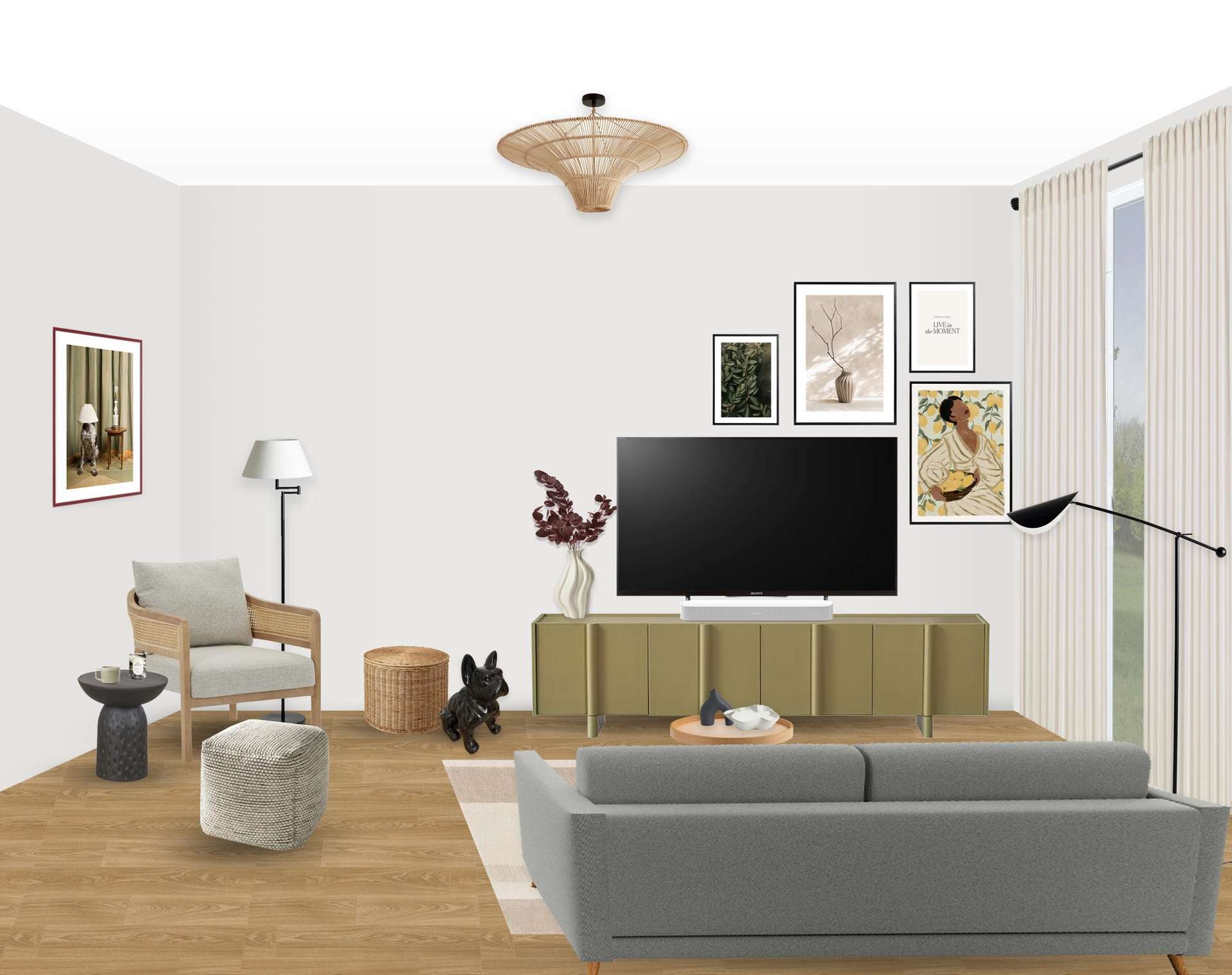 Interieur-Collage in Photoshop