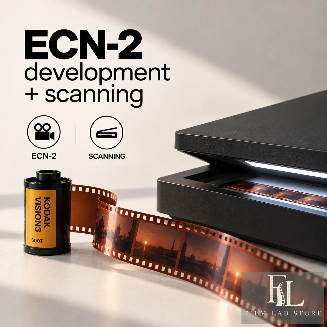 Проявка киноплёнки ECN-2 + сканирование