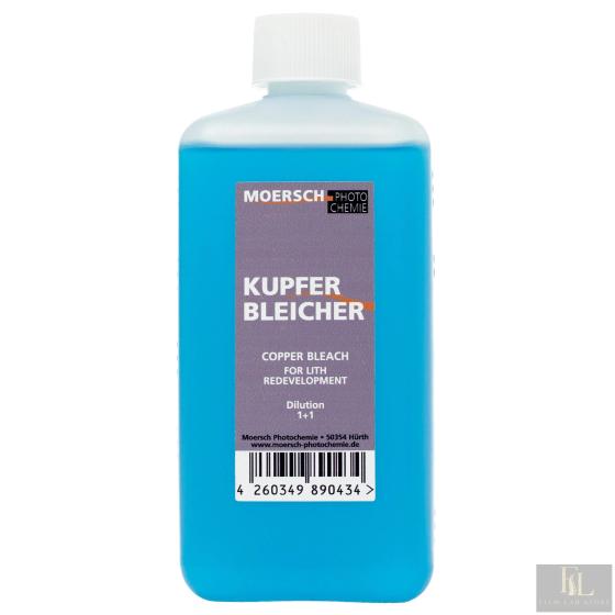 MOERSCH Copper Sulfate Bleacher For Lith Re-Development 500 ml 250 ml conc.