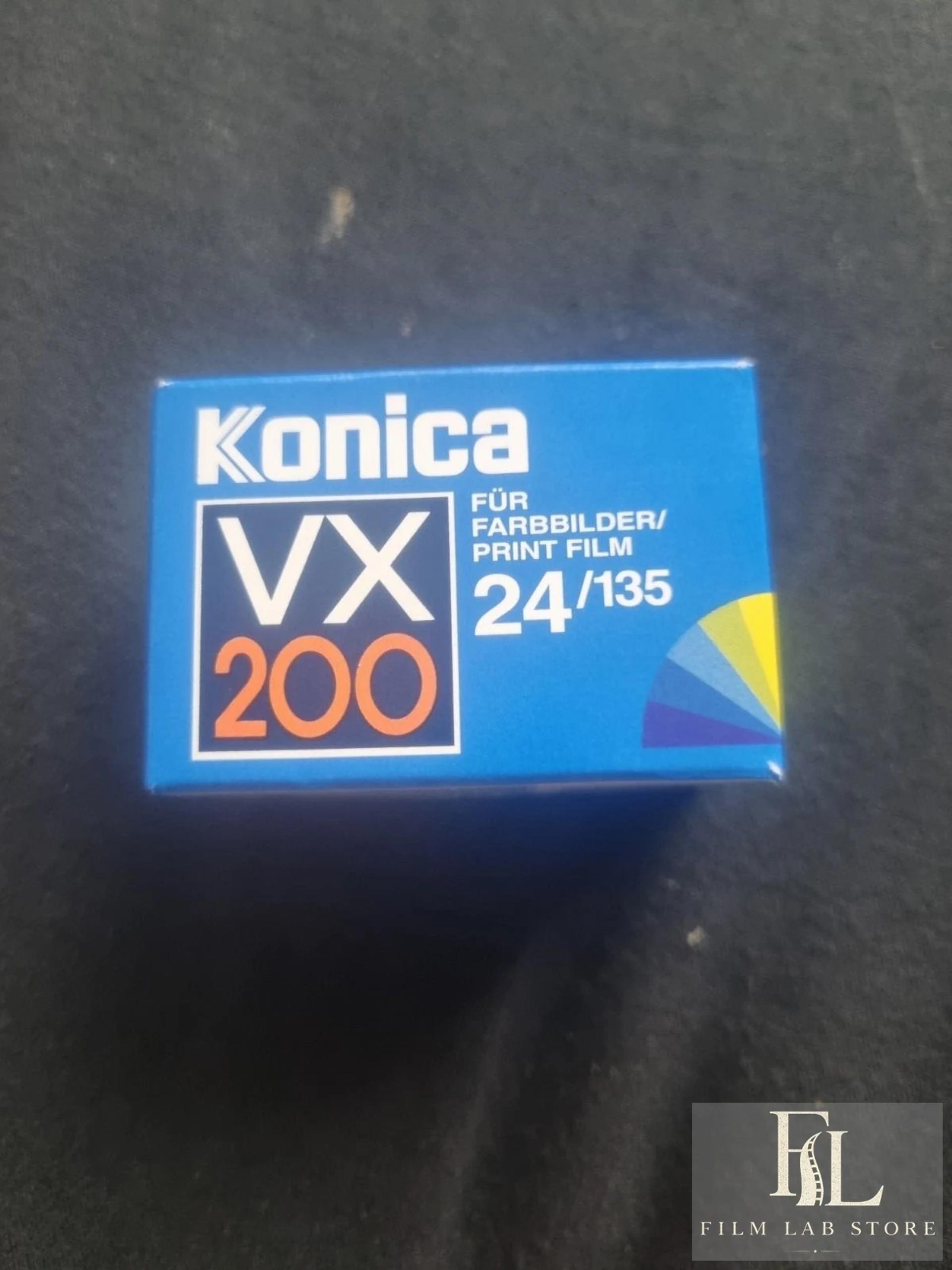 Konica VX 200 — colour film 135, 36 exposures, ISO 200, expired 08/2010