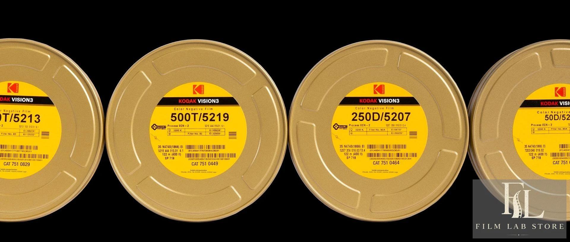 Kodak VISION3 AHU: киноплёнка без Rem-Jet — теперь в кассетах 135/36