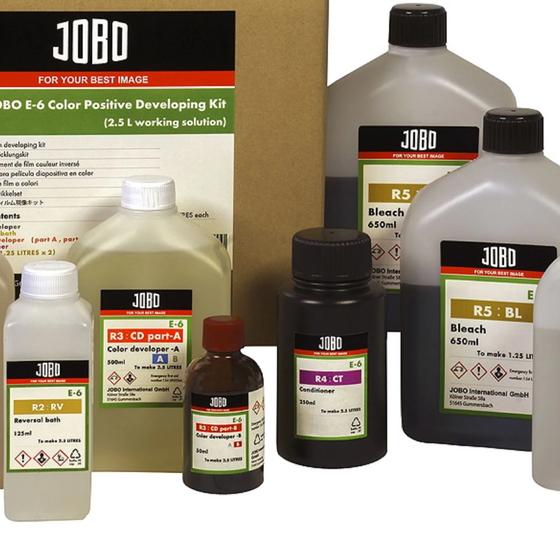 JOBO #9220 E-6 Farbpositiv-Entwickler Kit to make 2500 ml to mix 2500 ml