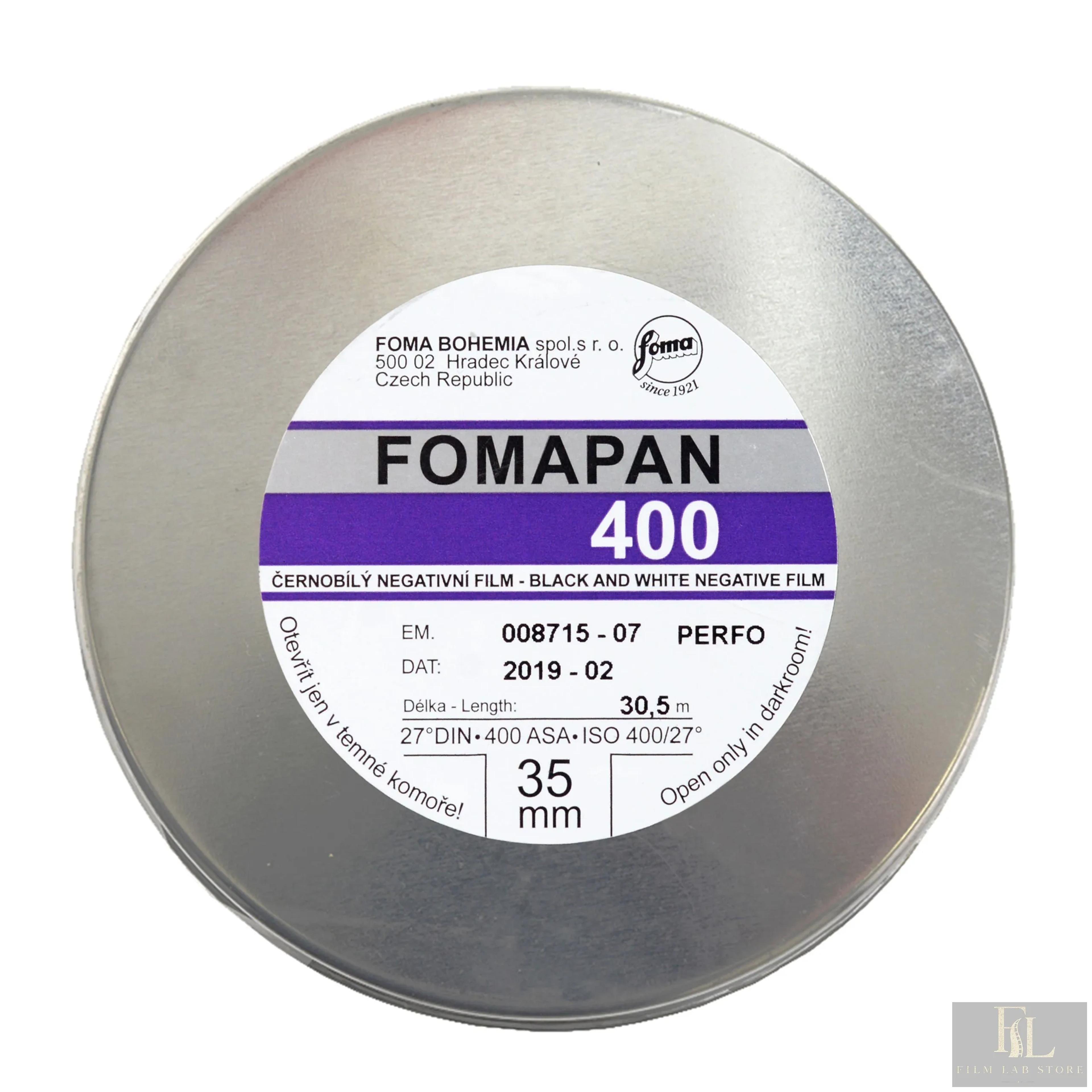 FOMA Fomapan 400 30,5m bulk roll