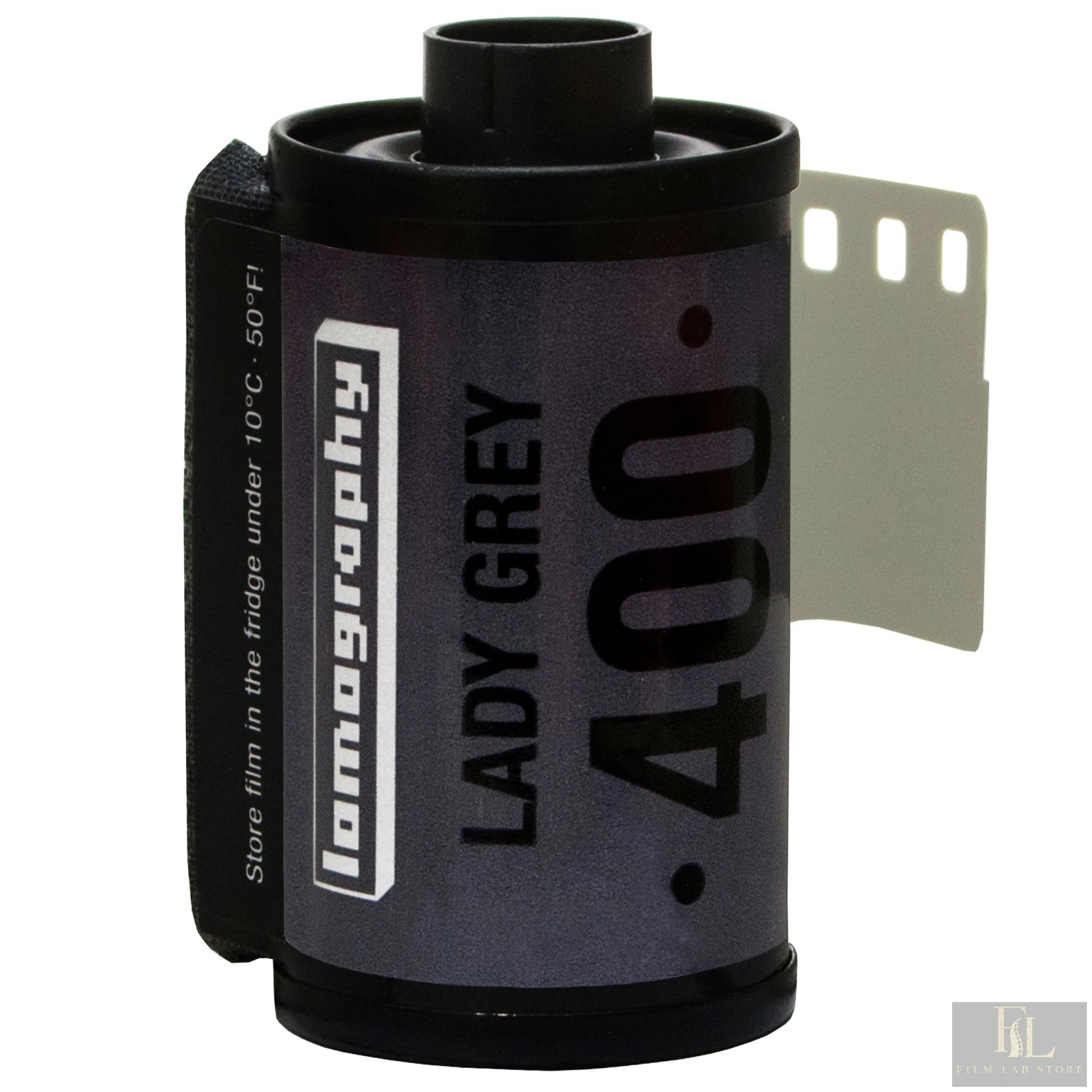 Lomography Lady Grey 400 — pack of 3 black and white films, 135, ISO 400