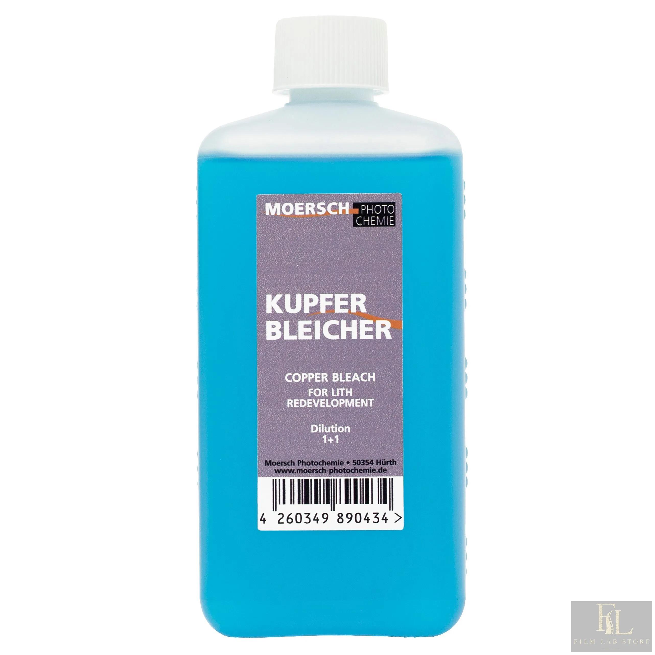 MOERSCH Copper Bleach To Reduce The Contrast 500 ml 250 ml conc.