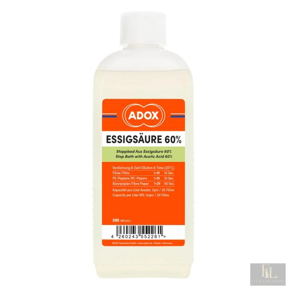 ADOX Acetic Acid 60% 500 ml conc.