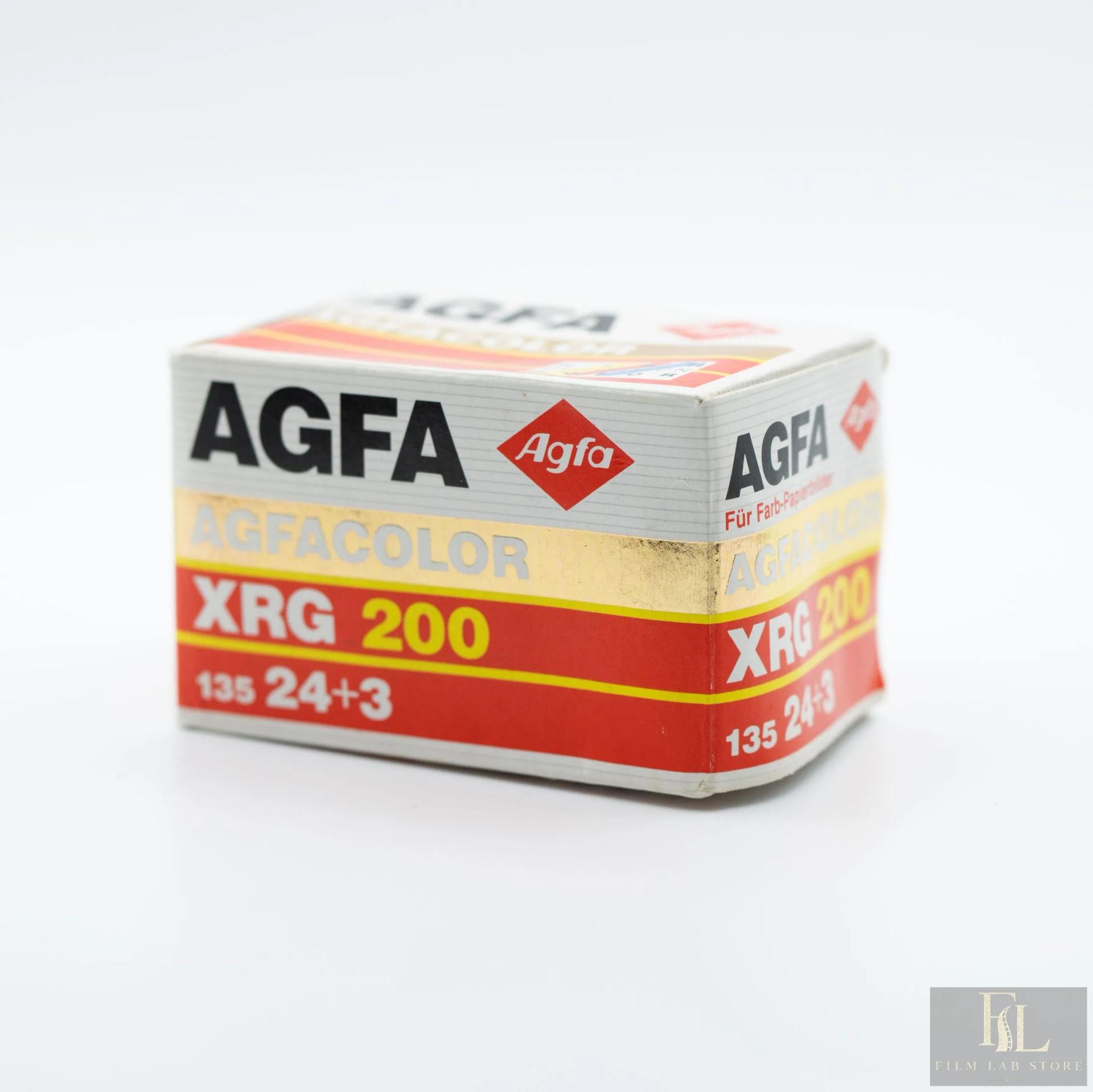 Agfa AgfaColor XRG 200 — кольорова фотоплівка 135, 27 кадрів, ISO 200, протермінована 09/1995