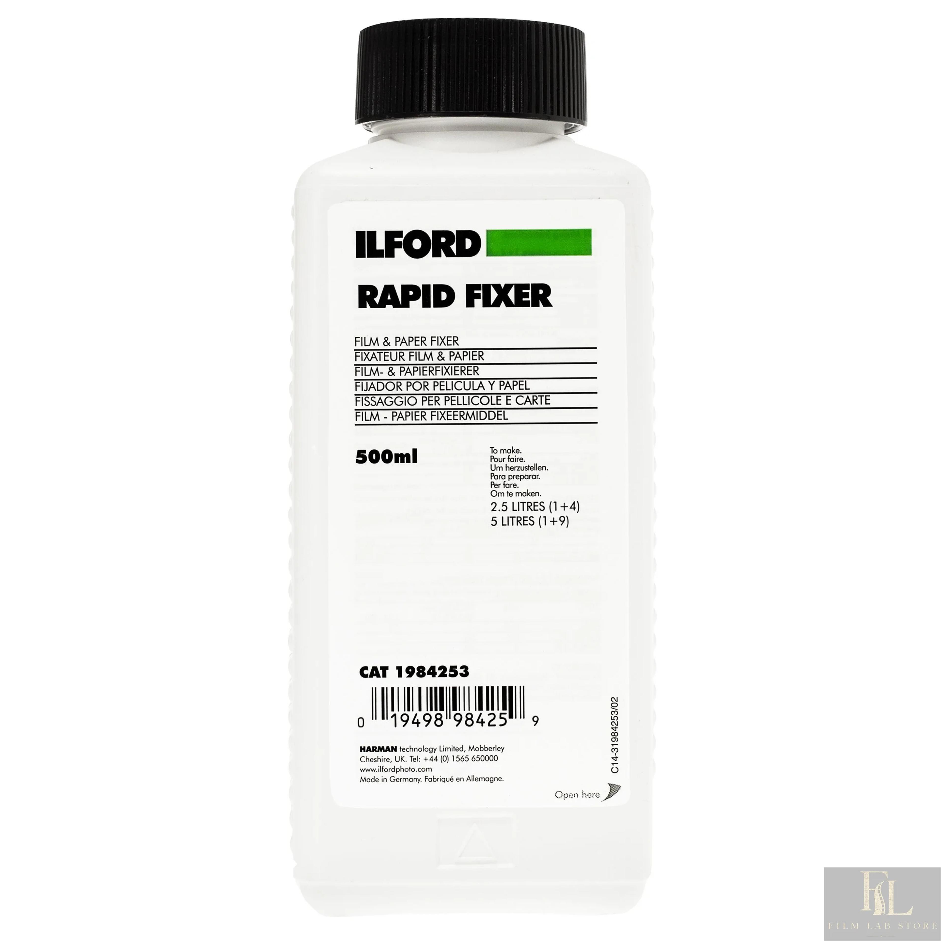 ILFORD Rapid Fixer 500 ml 500 ml conc.