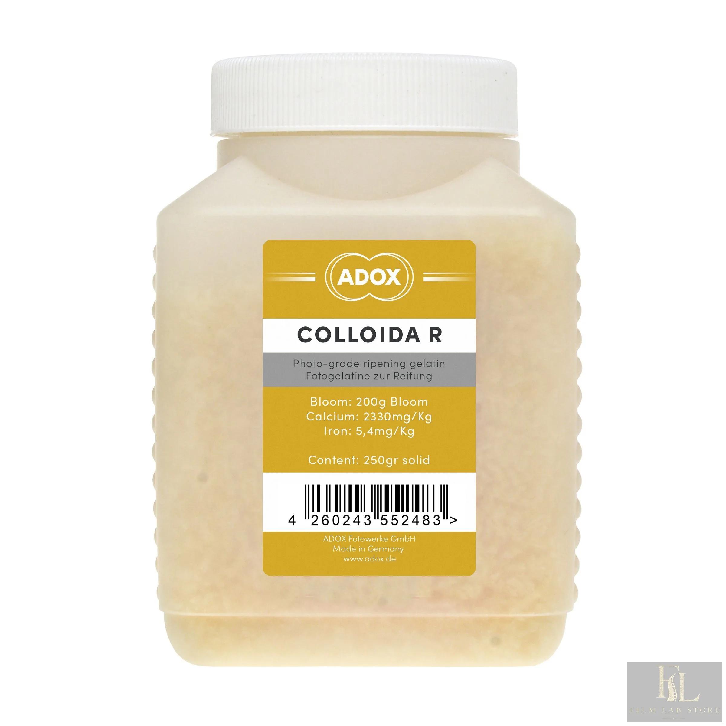 ADOX COLLOIDA R Ripening Photo Gelatine For Use With Photo Emulsions 250 Gr (Not Sensitized)