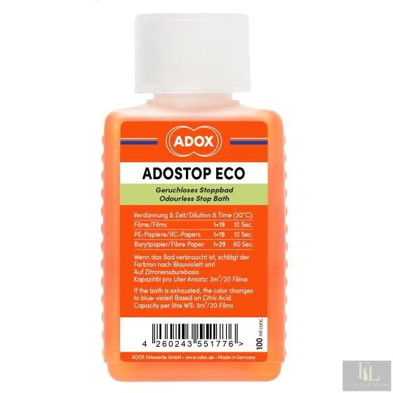 ADOX ADOSTOP ECO Stop Bath with Indicator 100 ml conc.