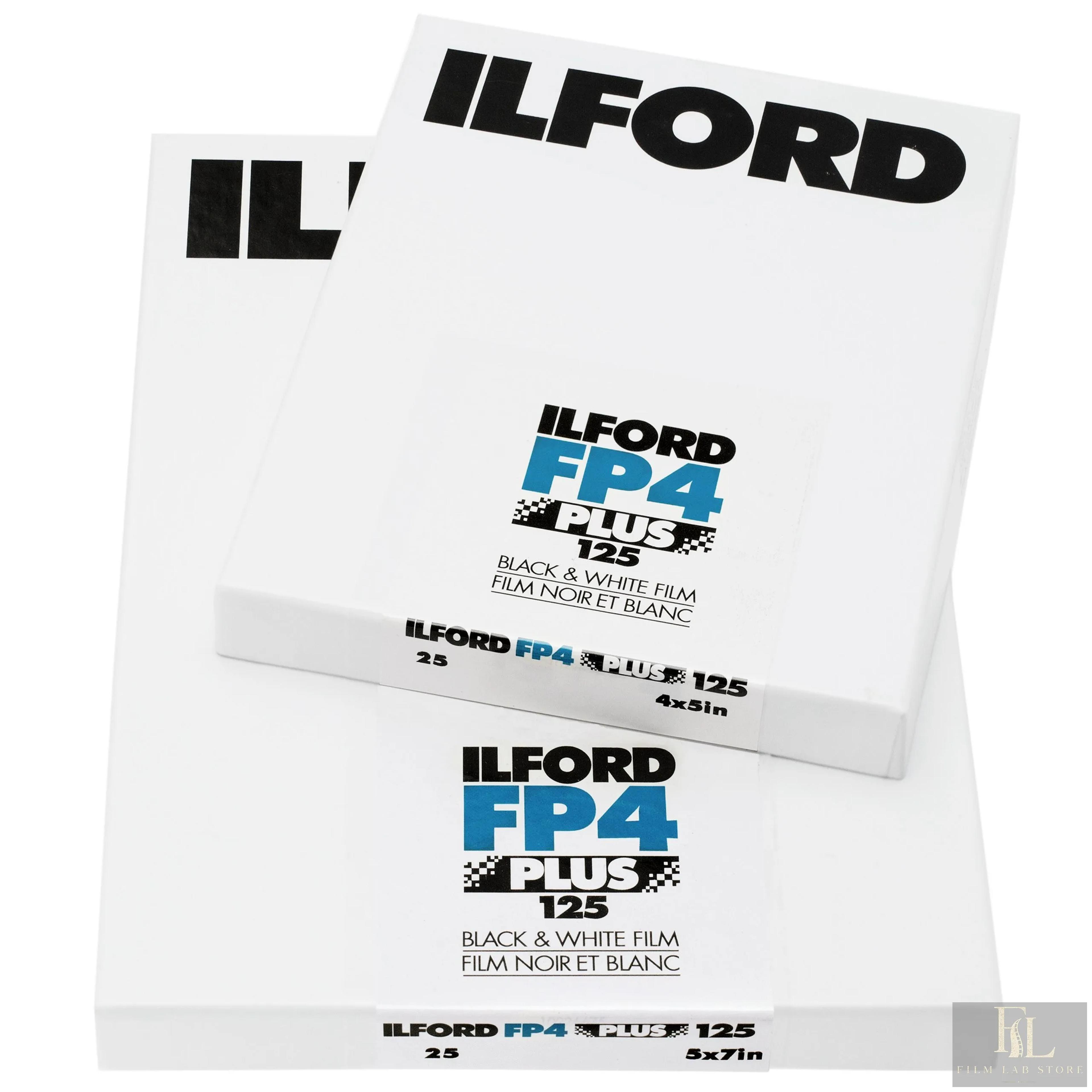 ILFORD FP4 20,3x25,4 CM (8x10 INCH) / 25 Sheets