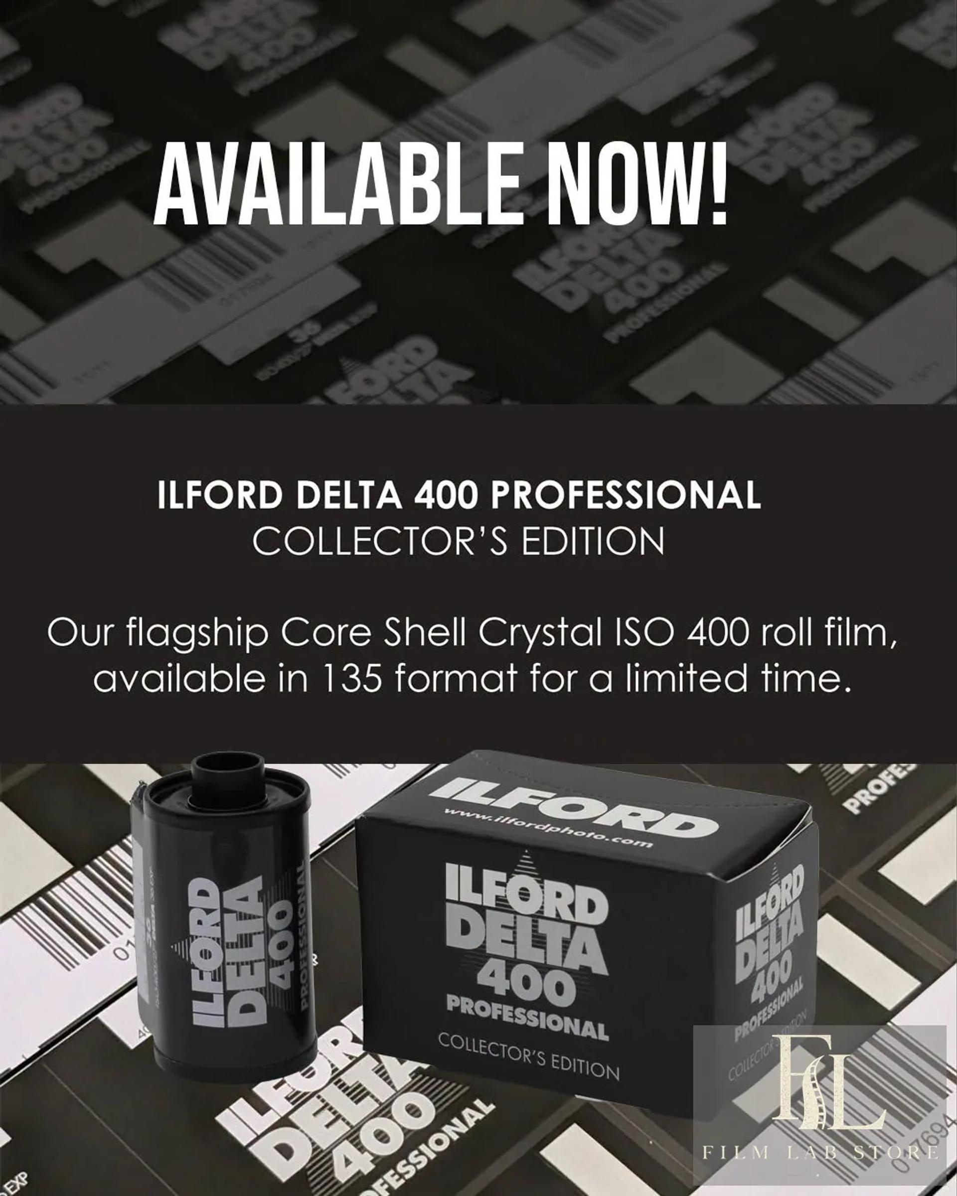 ILFORD Delta 400 Collector's Edition: что в чёрной коробке