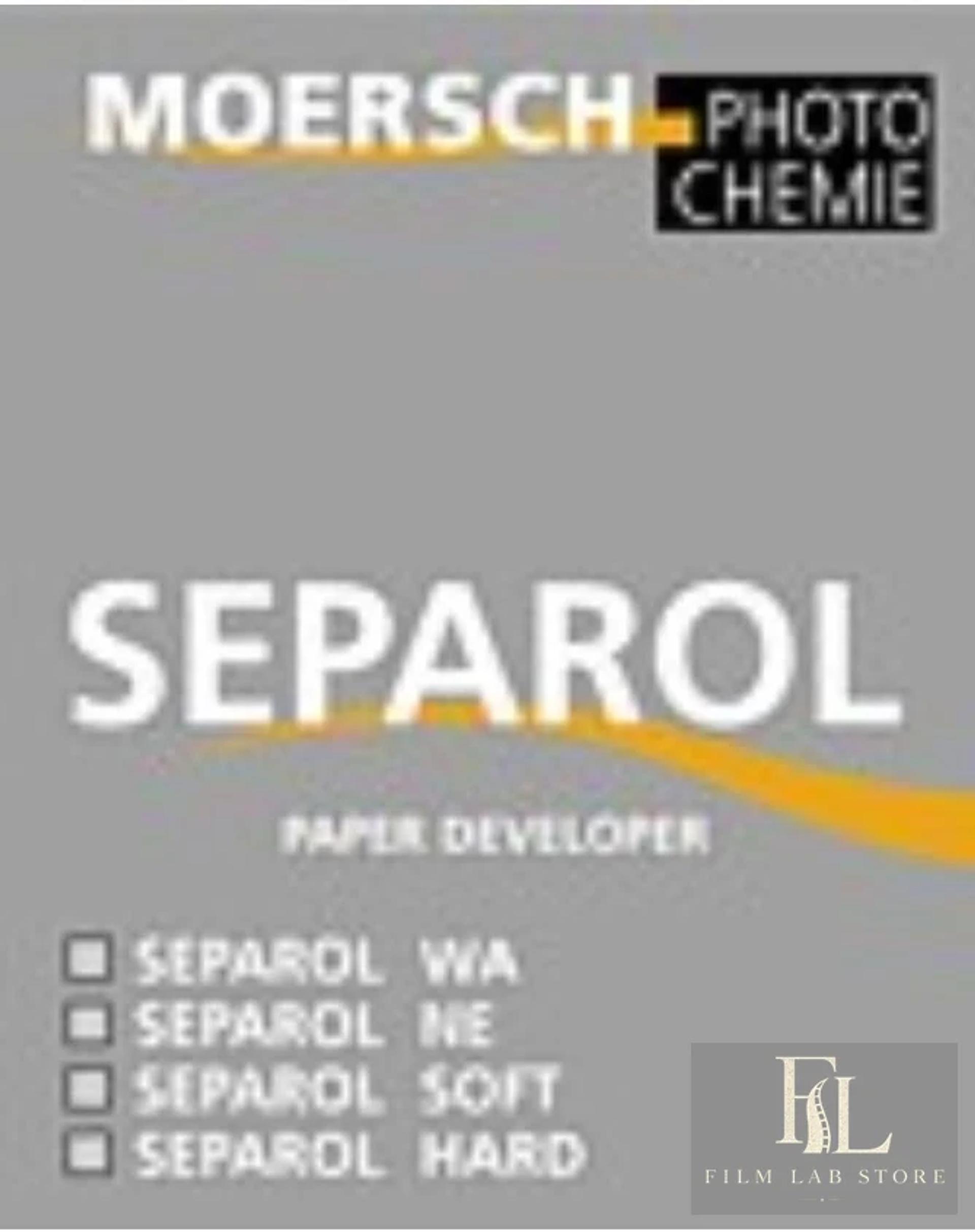 Moersch Separol soft — мягкий проявитель для фотобумаги, на 1 л