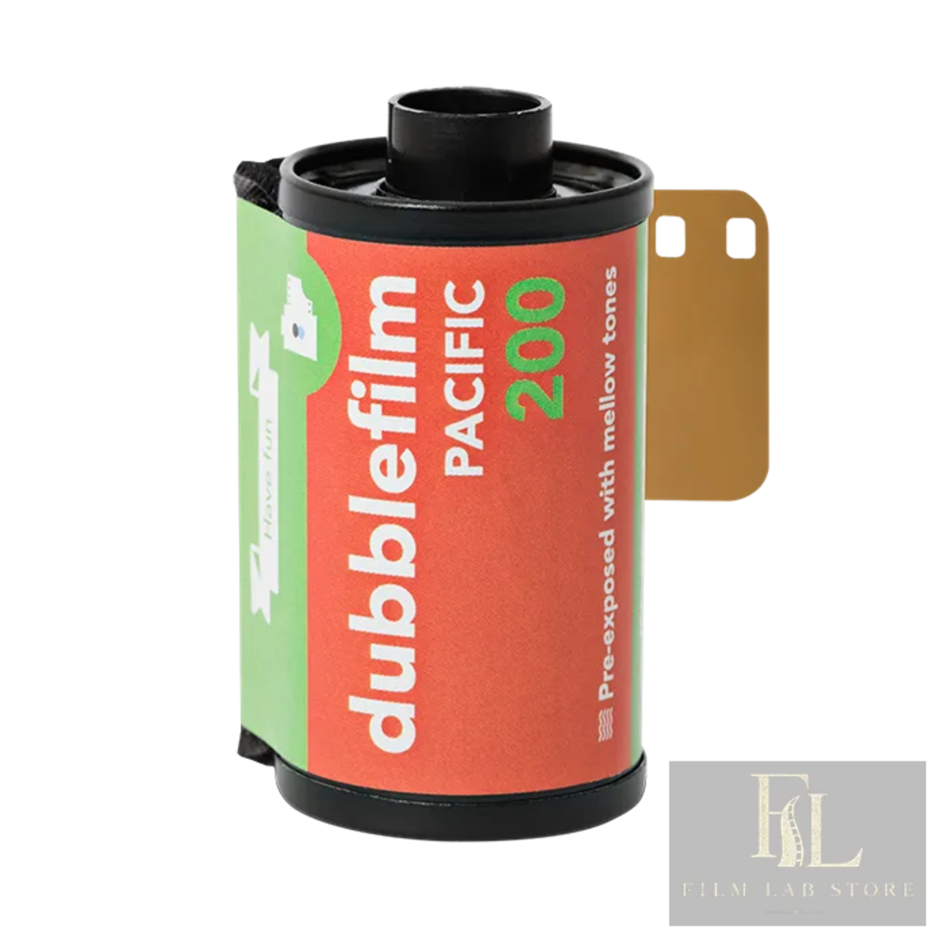 dubblefilm Pacific 200 — colour 135 film with a sepia-to-teal tint, 36 exposures, ISO 200